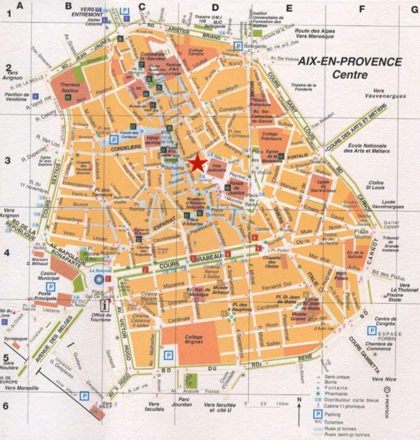 Beau 3 Pieces 83 M2 Au Coeur Du Centre Historique D'Aix En Provence Appartement Aix-en-Provence Buitenkant foto